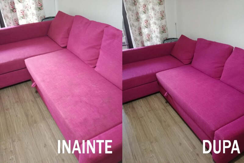 Spalare si igienizare canapele, saltele si mocheta