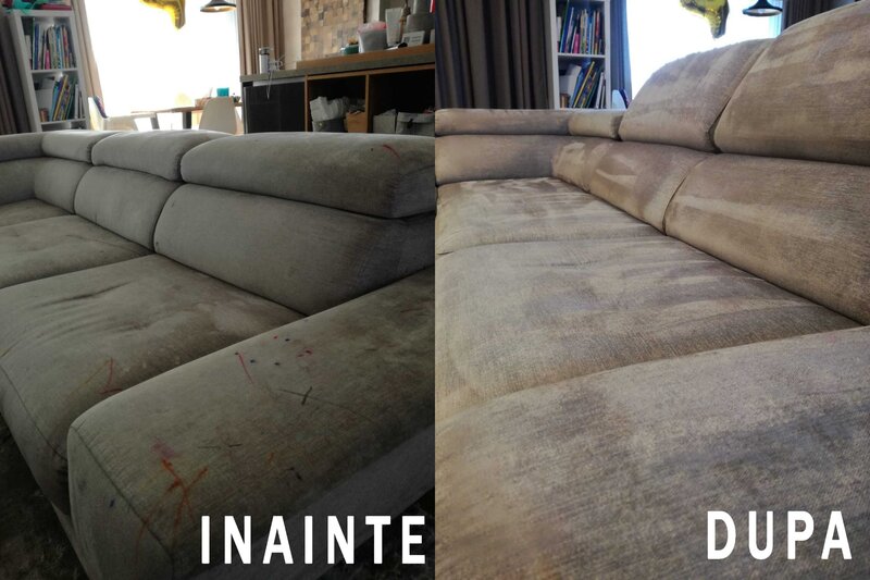 Spalare si igienizare canapele, saltele si mocheta